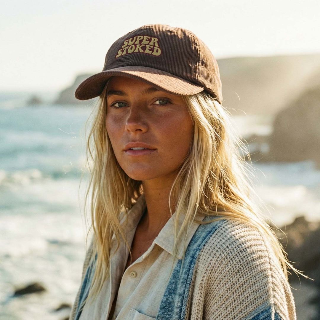 Flashback Vintage Corduroy Cap — Super Stoked