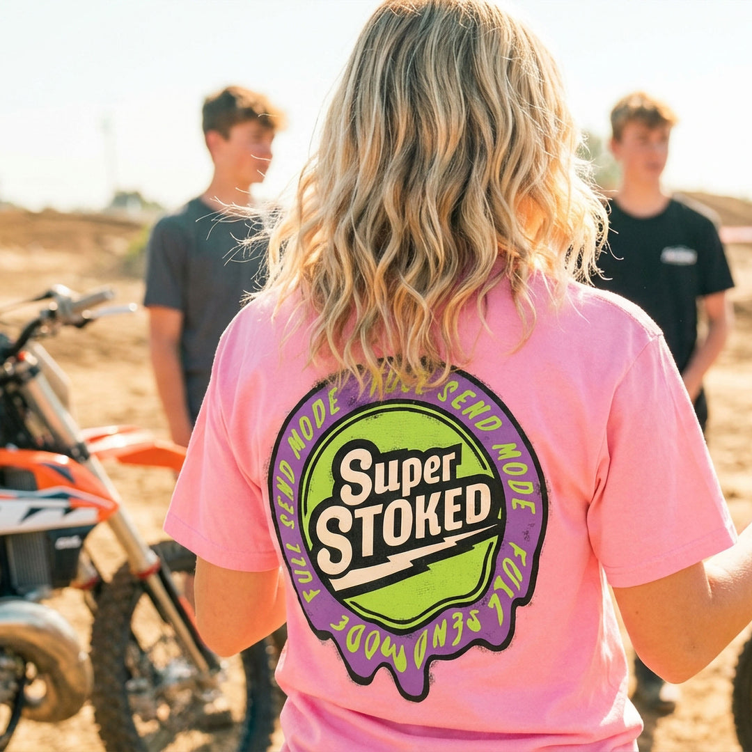 Melted Wax Youth Classic T-shirt — Super Stoked