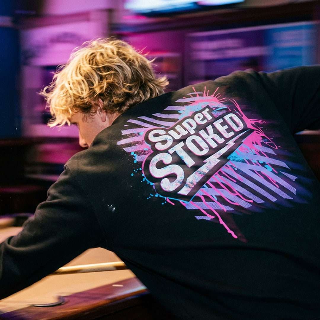 New Wave Unisex Oversized Heavyweight Sweatshirt — Super Stoked
